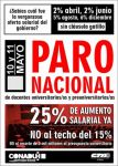 Leer más: CONADU HISTÓRICA CONTINÚA EL PLAN DE LUCHA CON OTRO PARO DE 48 HORAS, 10 Y 11 DE MAYO